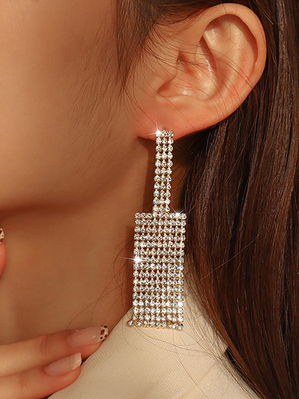 Glitz of Glam Earrings - Accessory