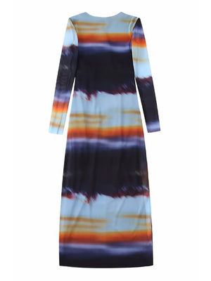 Shampoo Ruched Multicolor Dress