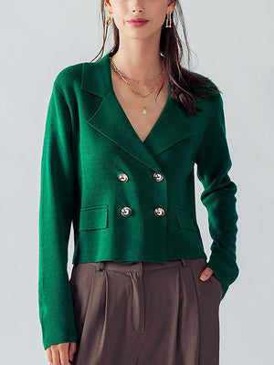 Trend Notes Bella Cropped Blazer - Tops