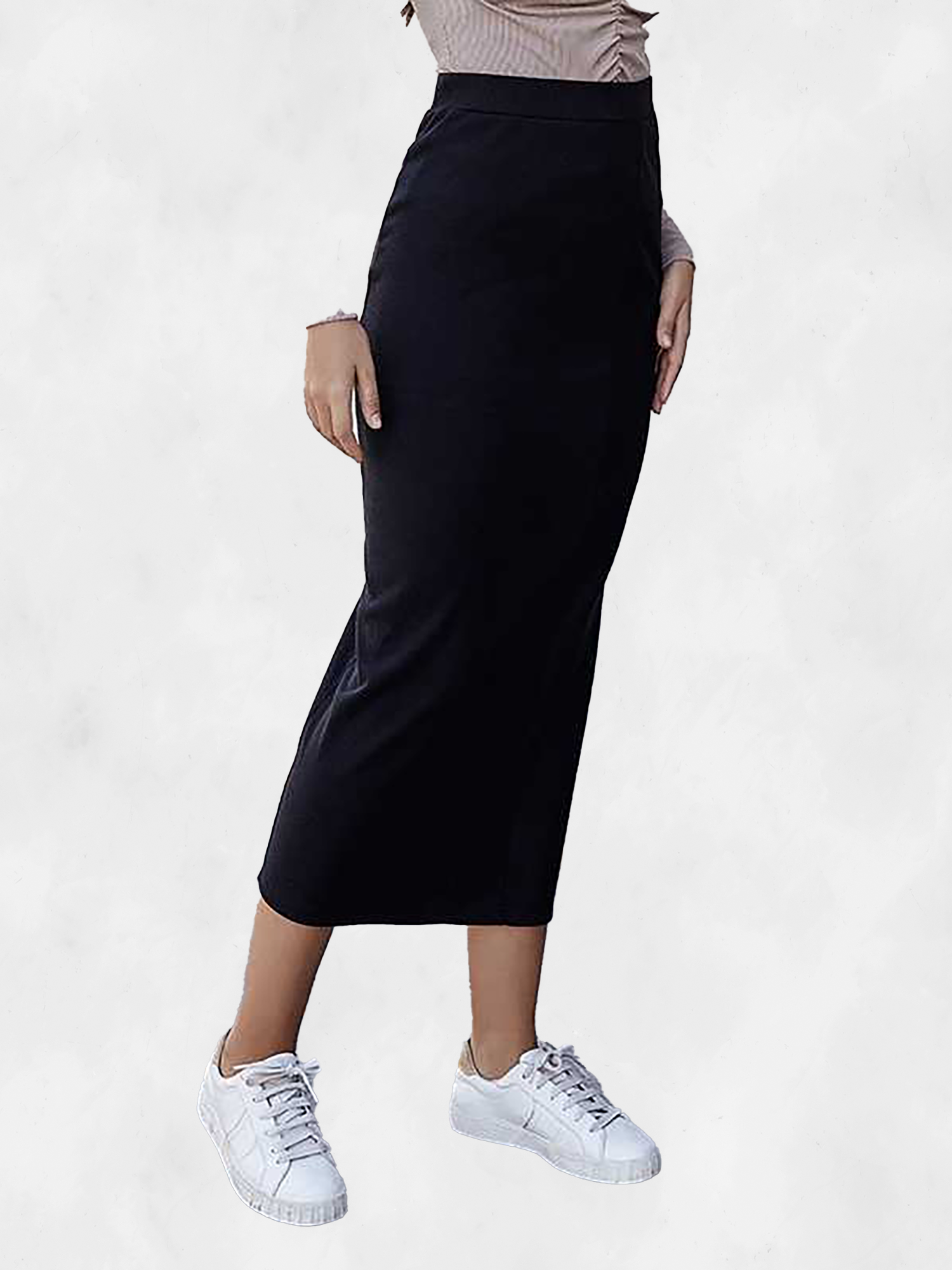 Asia Direct+ High Waist Fitted Skirt