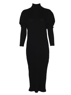 Hard Tail Slouchy Turtleneck Sweater Dress (Style: CMR-42) - Dresses