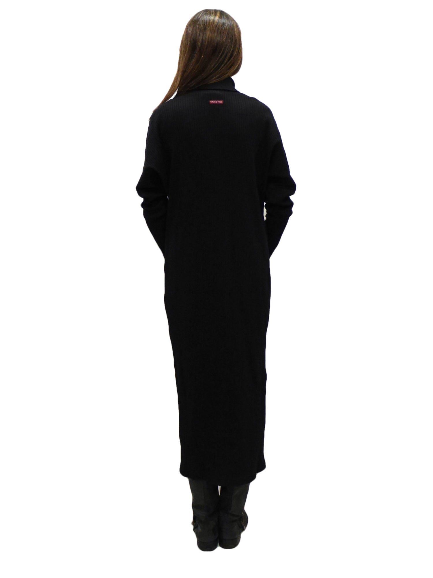 Hard Tail Slouchy Turtleneck Sweater Dress (Style: CMR-42)