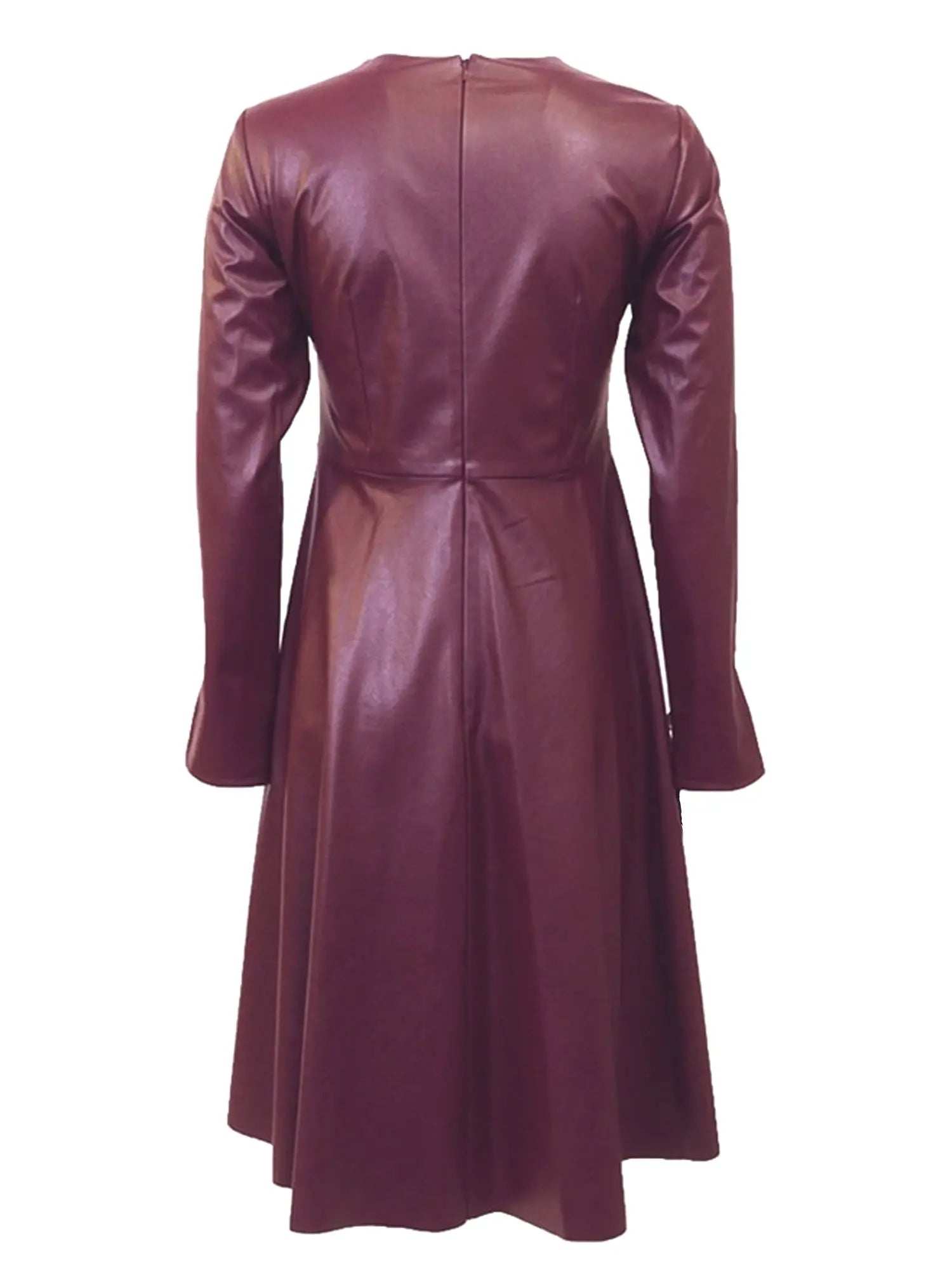 C&M Leather A-line Applique Dress vendor-unknown