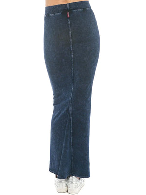 Hardtail Long Inset Pencil Skirt (W-662) -   Designers