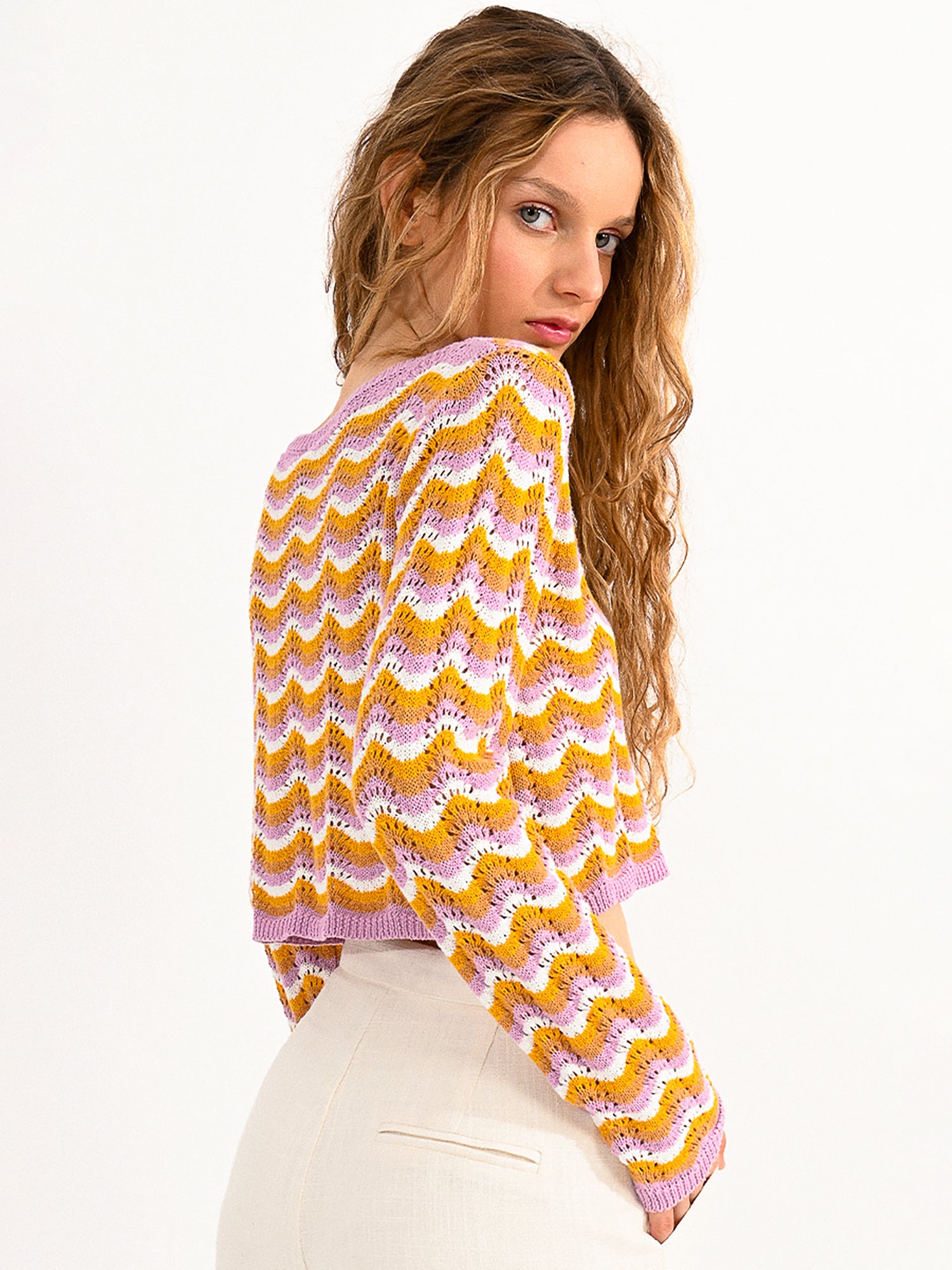Molly Bracken Striped Sweater