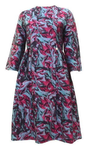 Miss Donna Multi-Print Dress -   Dresses