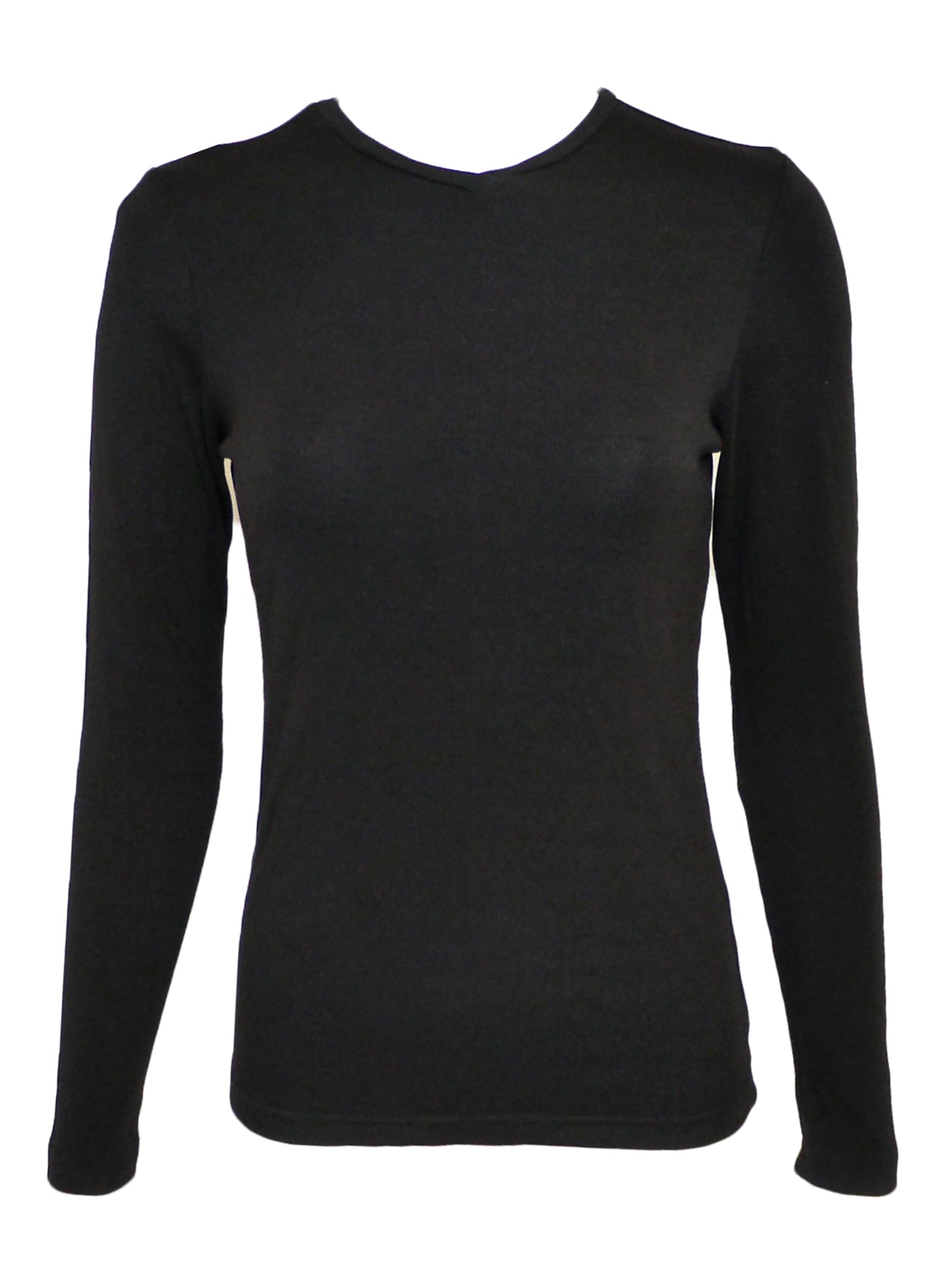 Hard Tail V-Neck Long Sleeve Luxe Top (Style ROX-15)