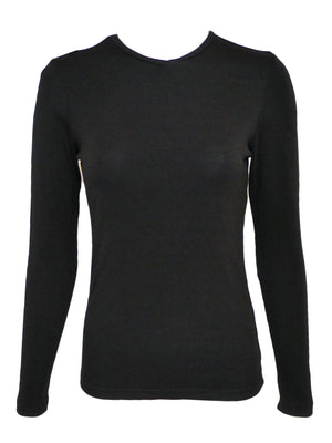 Hard Tail V-Neck Long Sleeve Luxe Top (Style ROX-15) - Tops
