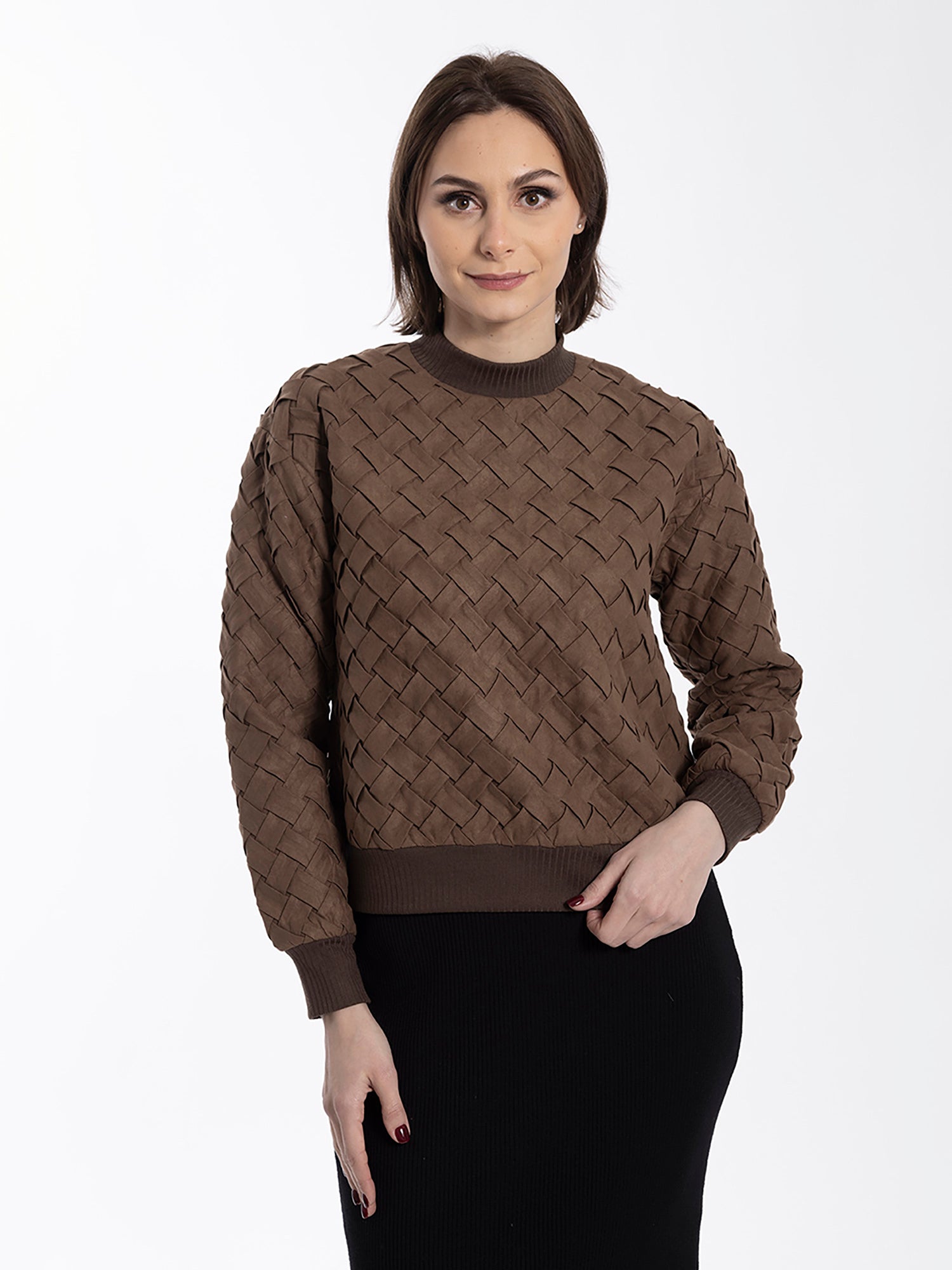 Static Woven Top - Shirts & Tops