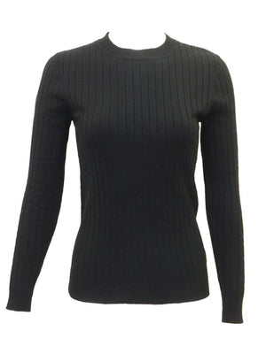 24/7 Ribbed Long Sleeve Sweater - Tops
