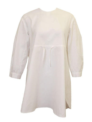JNBY White Drawstring Waist Dress