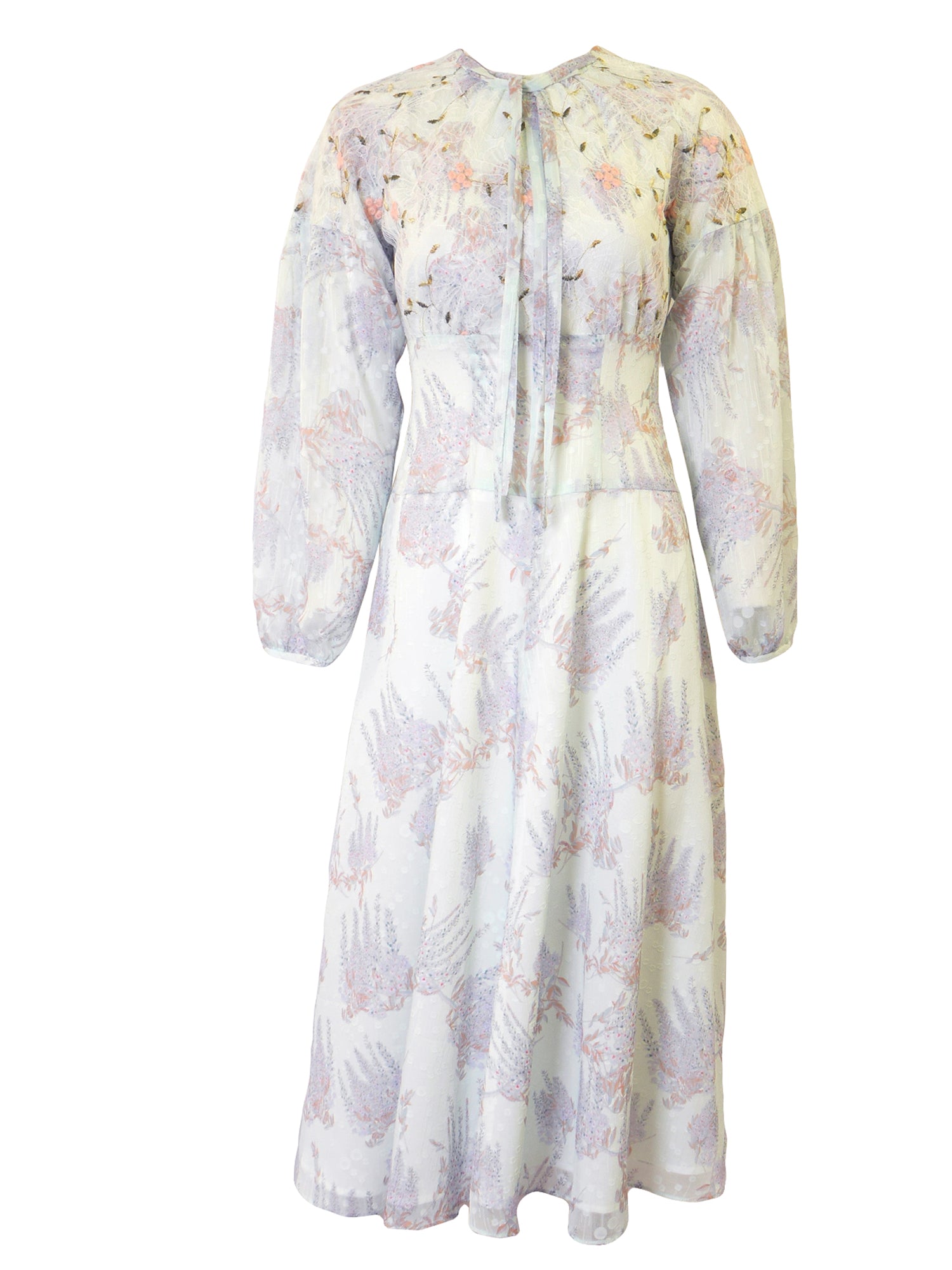 Nora Noh Wisteria Lace Dress