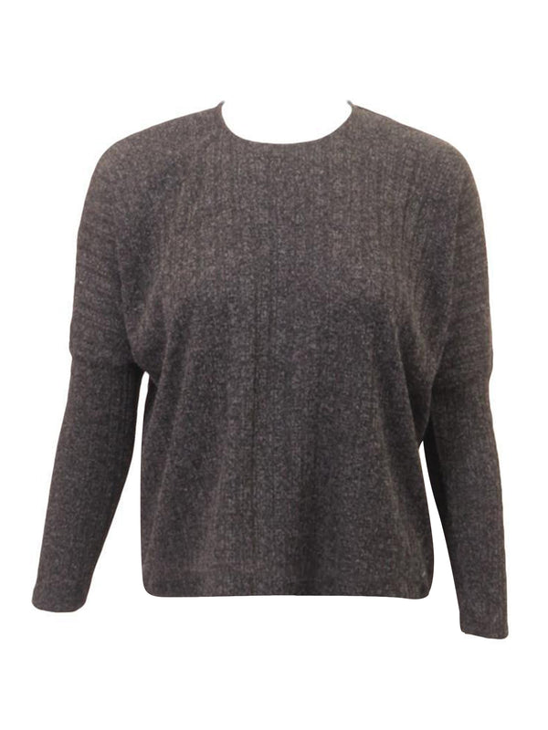 Belladonna Charcoal Ribbed Sweater vendor-unknown