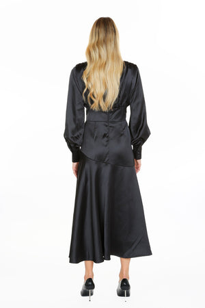 Beulah Stain Maxi Dress With O-Ring