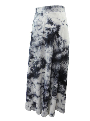 Lilac Tie-Dye Maxi Skirt - Skirts