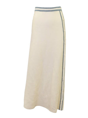 Profile NYC Striped Maxi Skirt - PinkOrchidFashion