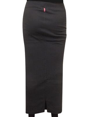 Hardtail Long Ribbed Pencil Skirt CS-109