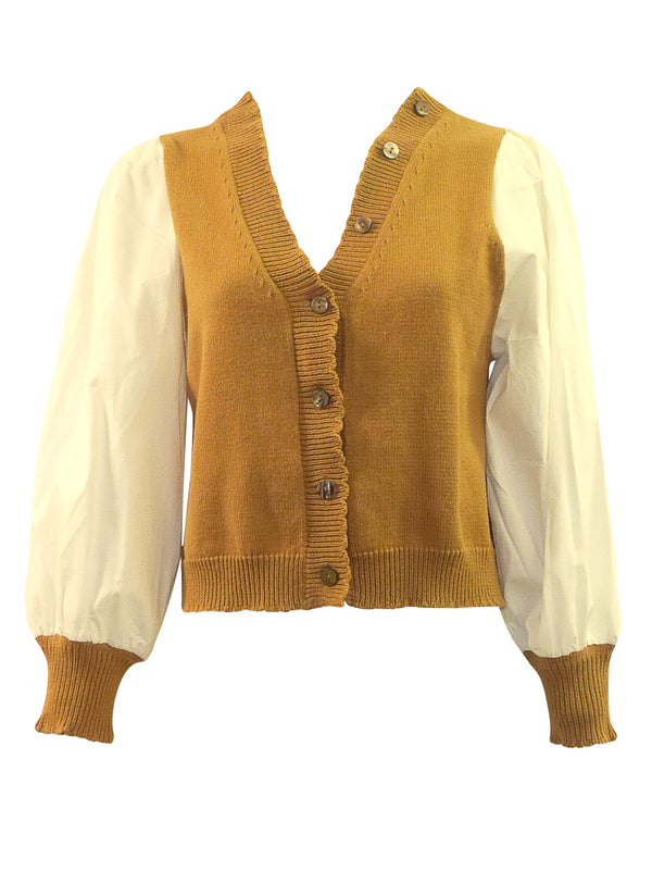 Filovemoda Blouse Sleeve Knit Cardigan - Shirts & Tops