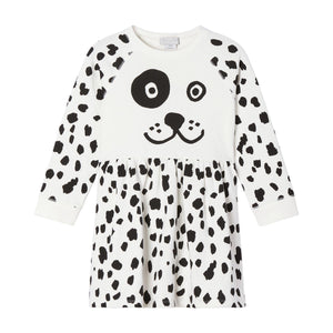Stella McCartney Dalmatian Sweatshirt Dress - PinkOrchidFashion