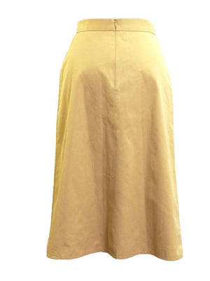 Mossaic Knit A-Line Skirt