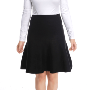 Mia Mod Year Round Skirt with white long sleeved shirt