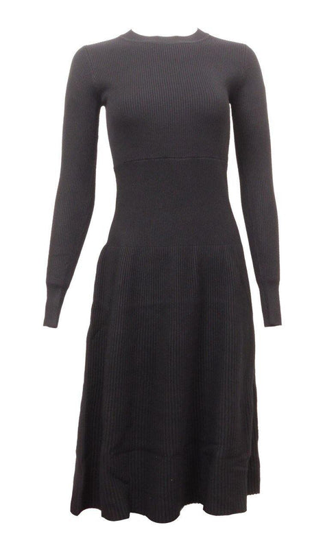 Wear & Flair Ribbed Sweater Dress
