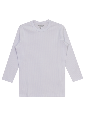 24/7 Wide Rib Fitted 3/4 Sleeve Tee - Tops