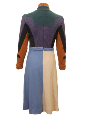 Sara Navon Colorblock Sweater Dress