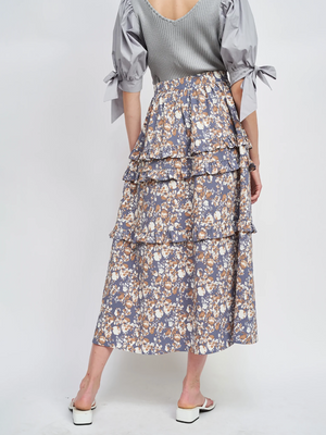 En Saison Floral Maxi Skirt - Skirts