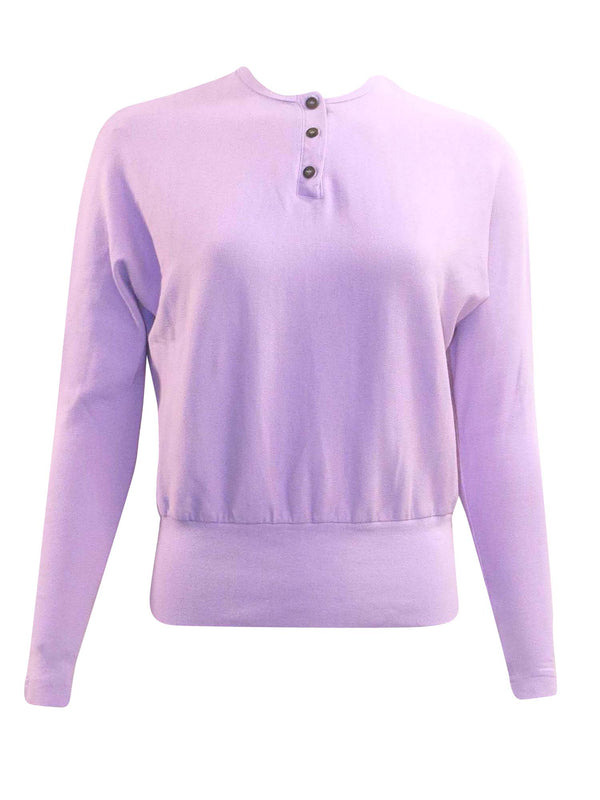 Hardtail Henley Banded Long Sleeve Top (Style T-243) - Tops