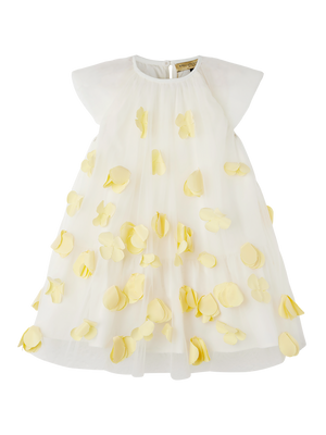 Stella McCartney Tulle Flower Patch Dress - Dresses