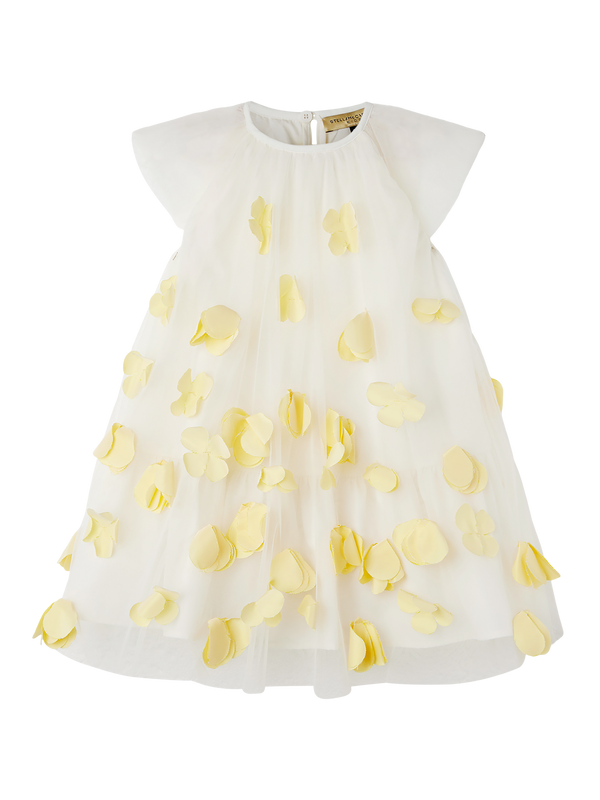 Stella McCartney Tulle Flower Patch Dress - Dresses