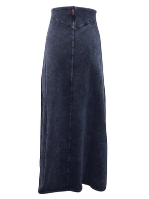 Hard Tail Double V-Yoke Maxi Skirt (Style: W-972)