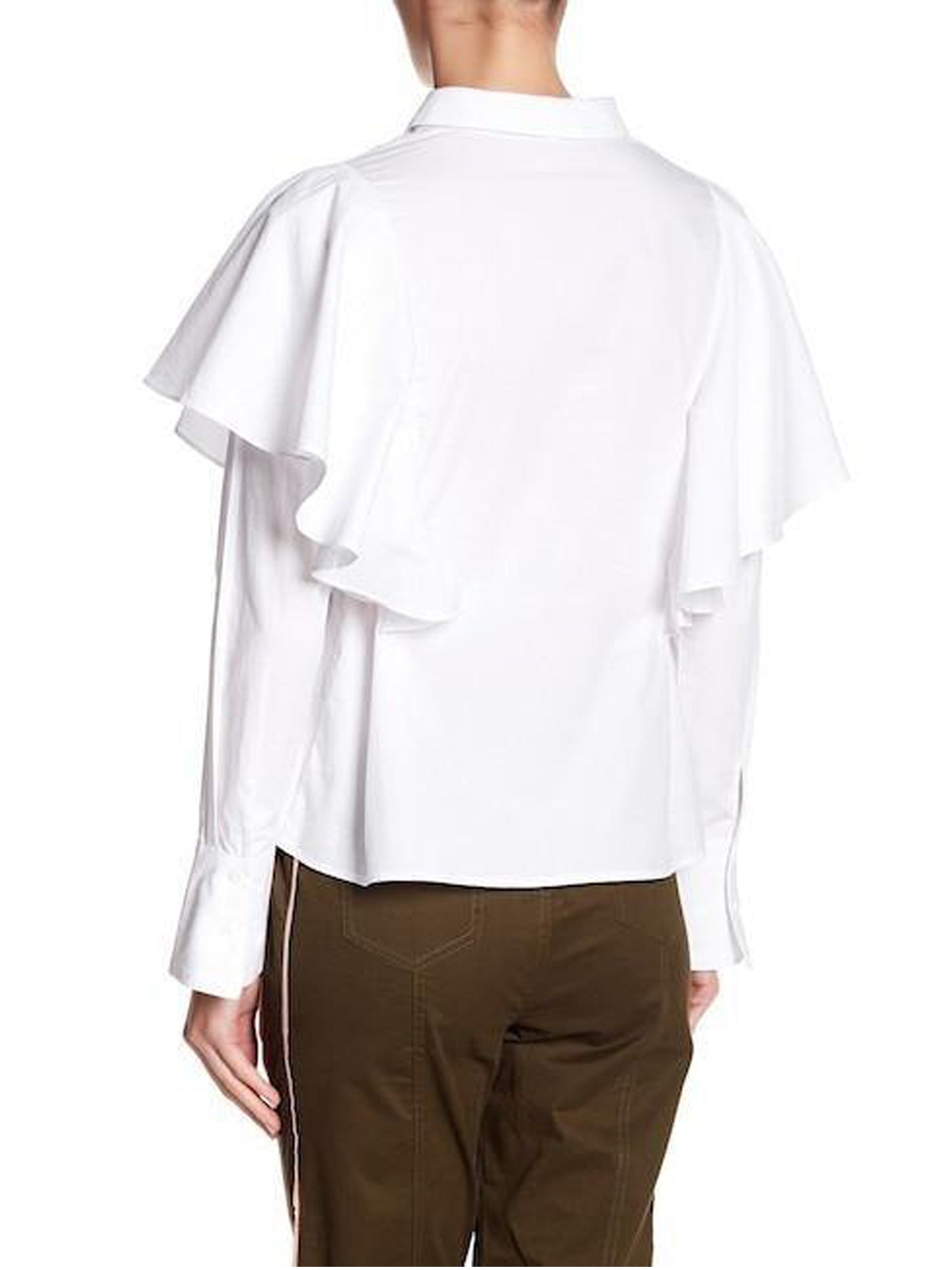 Endless Rose Ruffle Shoulder Blouse - Tops - PinkOrchidFashion