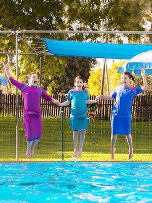 Hydrochic 3/4 Sleeve Kids Swim Shirt
