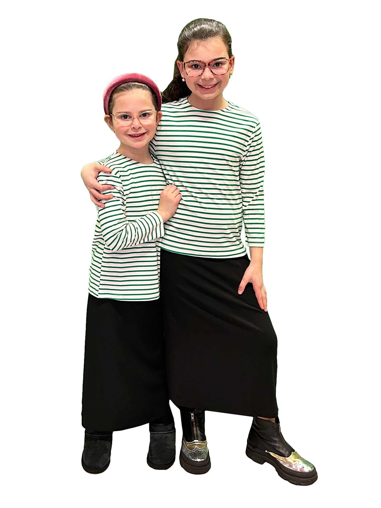 Portaqui Kids Ribbed Slinky Skirt